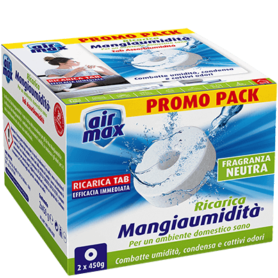 Air MAx ® Mangiaumidità deumidifica e profuma 40 gr freschezza alpina
